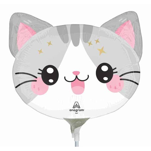 Kawaii Kitty Mini Shape Foil Balloon