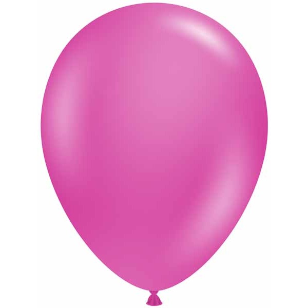 TUFTEX 17 Inch Pixie Pink Latex Balloons, 50 Count