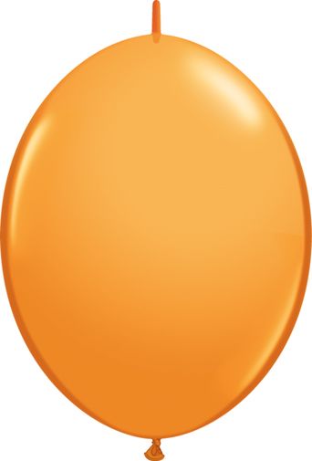 Qualatex QuickLink 6" Orange Latex Balloons (50/Pk)