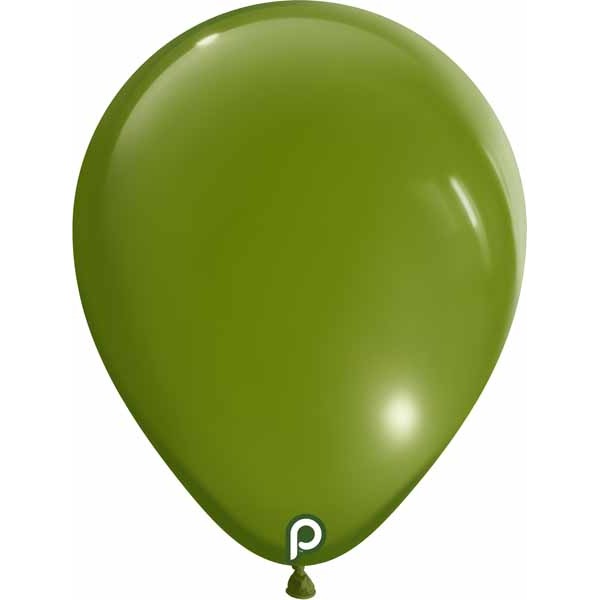Prima Matcha 11" Round Latex Balloons, 100 Count