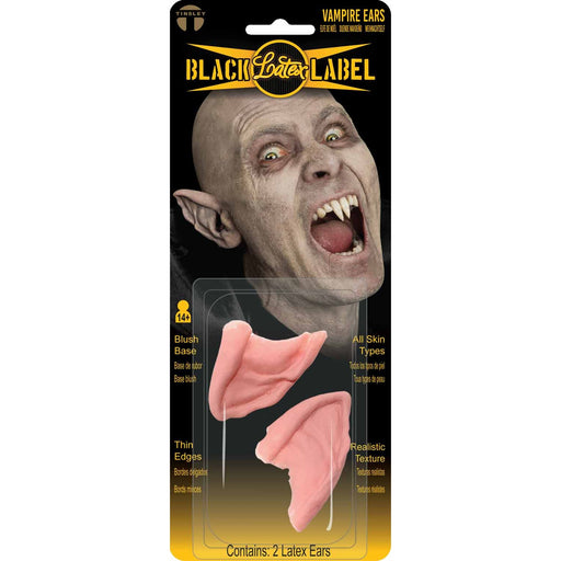 Tinsley Transfers Black Label Latex Vampire Ears