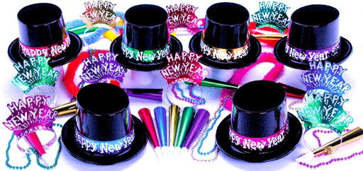 Midnight Party Kit for 50 - Ring in the New Year with Style!