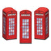 Phone Booth Favor Boxes, 3 Pack