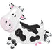 30-Inch Cow-Shaped Foil Balloon