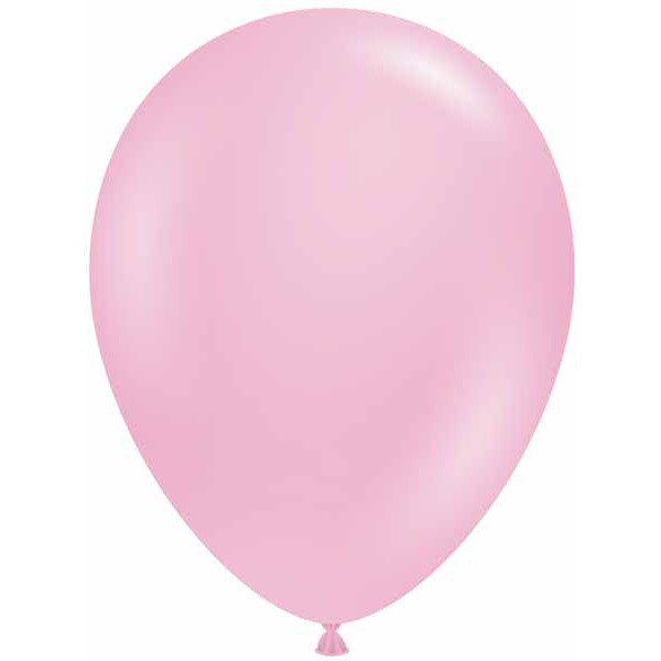 TUFTEX 5-Inch Pink Latex Balloons, 50 Count
