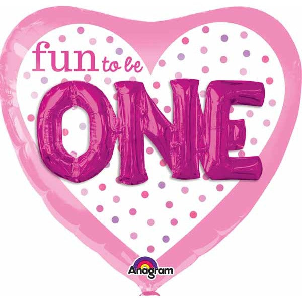 FUN TO BE ONE GIRL 36" MULTI P75 PKG