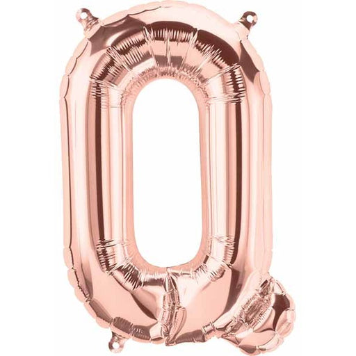 16" Rose Gold Letter Q Balloon