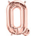 16" Rose Gold Letter Q Balloon