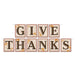 Give Thanks Thanksgiving Pennant Banner