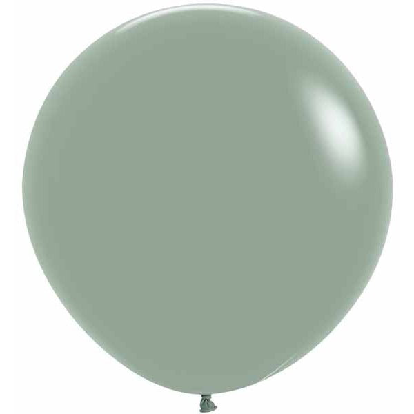 Sempertex Dusk Laurel Green 24-Inch Latex Balloons, 10 Pack