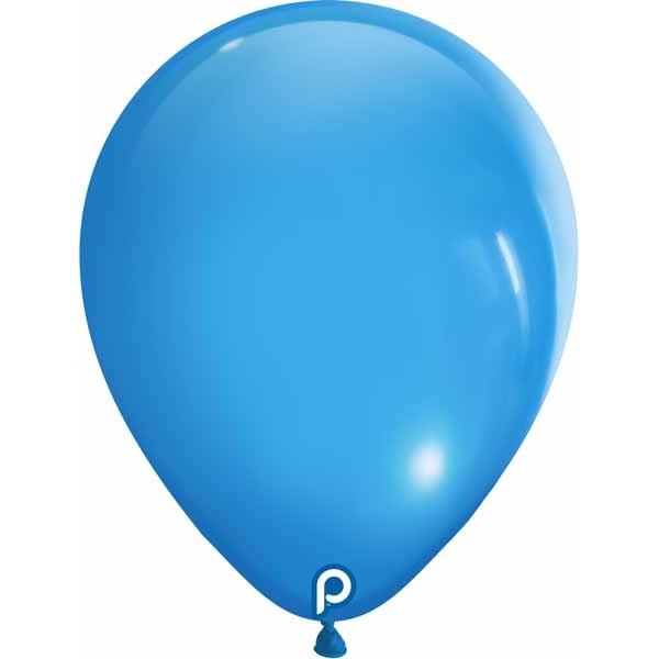 Prima Bluebird 5-Inch Round Latex Balloons, 100 Count