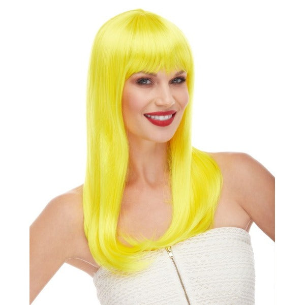 Classy Yellow Costume Wig