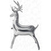 DecoChamp Silver Reindeer Foil Balloon, 20 Inch