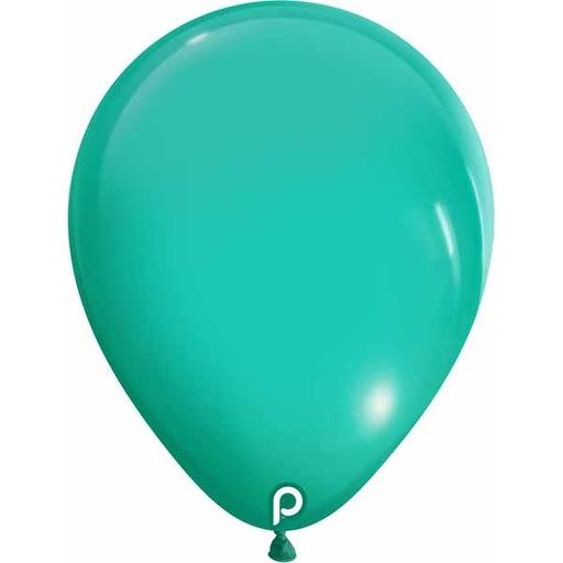 Prima Aqua 11-Inch Round Latex Balloons, 100 Count