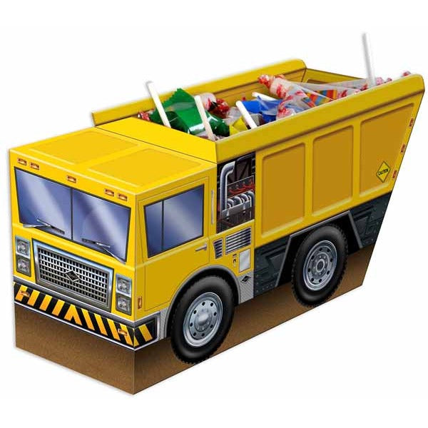 3D Dump Truck Centerpiece, 1 Count