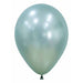 Sempertex 5" Silk Cool Mint Latex Balloons, 50 Pack