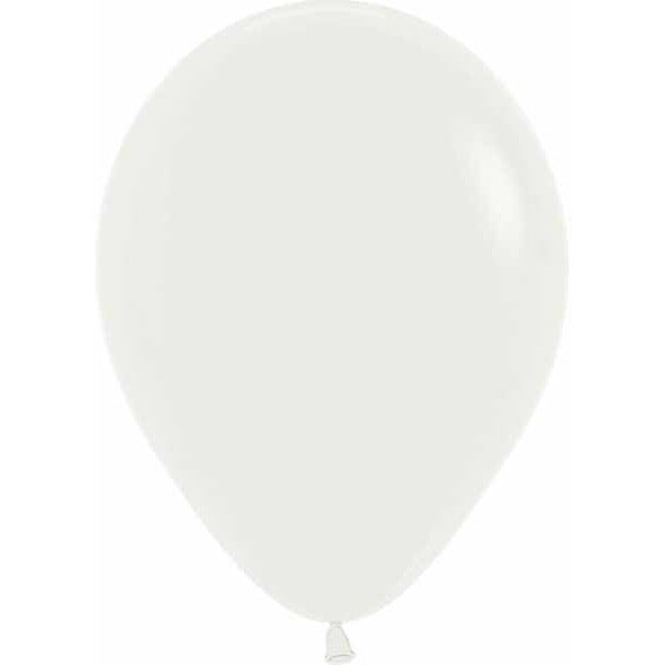 Sempertex Almond White 5-Inch Latex Balloons, 50 Count