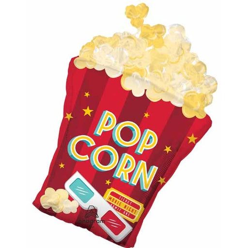 Movie Night 29" Shaped Foil Balloon