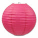 PAPER LANTERNS 9½" (3/PKG) CERISE
