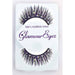 Glamour Eyez Black Rhinestone False Eyelashes