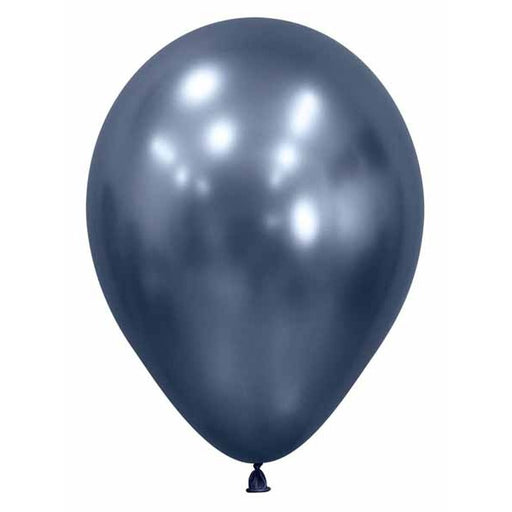 Sempertex 11" Reflex Galaxy Blue Latex Balloons, 50 Pack