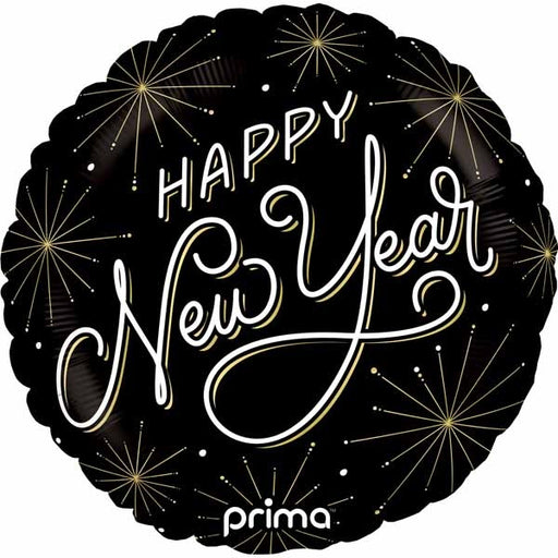 Prima New Year's Fireworks 18-Inch Foil Balloon