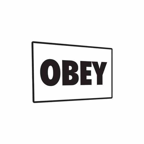 OBEY Aluminum Sign