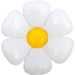 DecoChamp 34-Inch White and Yellow Flower Foil Balloon