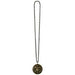 Pirate Bead Necklace with Coin Medallion