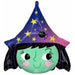 19" Halloween Witch Junior Shape Foil Balloon