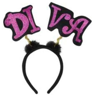 Glittered Diva Boppers