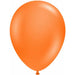 TUFTEX 17-Inch Standard Orange Latex Balloons, 50 Count