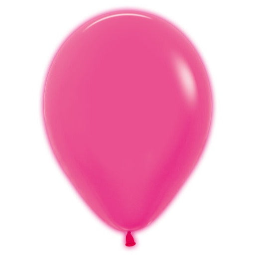 Sempertex Neon Fuchsia 5-Inch Latex Balloons, 50 Pack