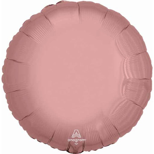 18" Rose Gold Round Foil Balloon