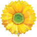 Bright Blooms Daisy Shaped Foil Balloon