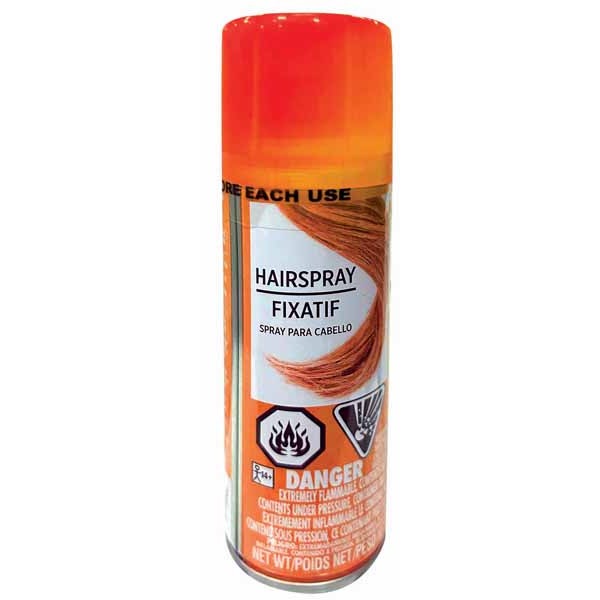 Fluorescent Orange Hair Spray, 3 oz
