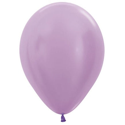 Sempertex Satin Lilac 11-Inch Latex Balloons, 50 Count