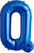 34-Inch Blue Letter Q Balloon
