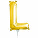 16 Inch Gold Letter L Balloon