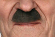 Dark Brown Self-Adhesive Costume Moustache, 6 x 2.5 cm