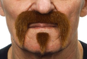 Auburn Costume Moustache Set, 10.5 x 7.5 cm