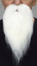 Large White Costume Beard, 14.5 x 27 cm