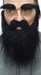 Medieval King Black Moustache, Beard and Eyebrow Set