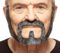 Salt and Pepper Costume Moustache and Beard Set