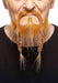 MOUSTACHE & BEARD STRAWBERRY RED/WHITE