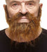 Medium Brown Moustache and Beard Costume Accessory