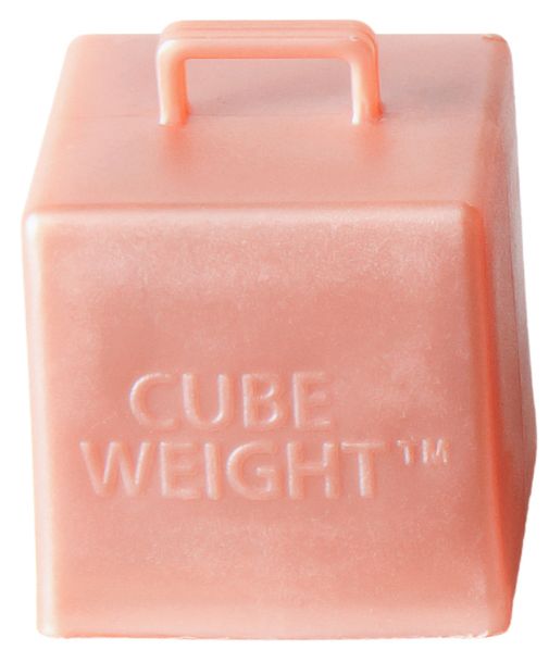 65 GM CUBE WEIGHT MET ROSE GOLD 10/BG