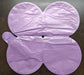 8-Inch Chrome Lavender Quad Foil Balloon