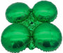 8-Inch Emerald Green Foil Quad Balloon