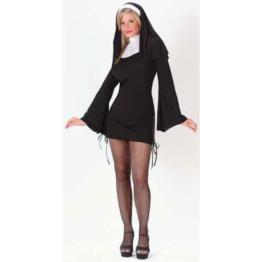 "Adult Naughty Nun Costume - Size Large"